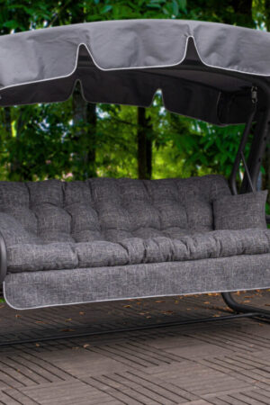 серые качели для дачи Фелиция