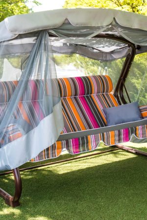 Продажа садовой качели с подголовником