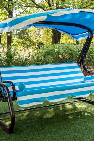 Садовые качели Бриз с крышей