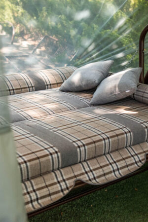 качеля раскладная кровать металлическая