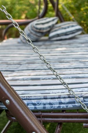 матрас на качелю садовую