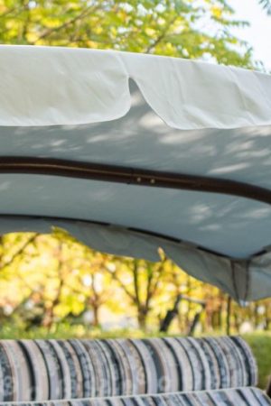 крыша садовой качели