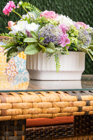 стол из ротанга комплект Лотос