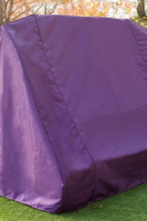 фиолетовый чехол садовой качели
