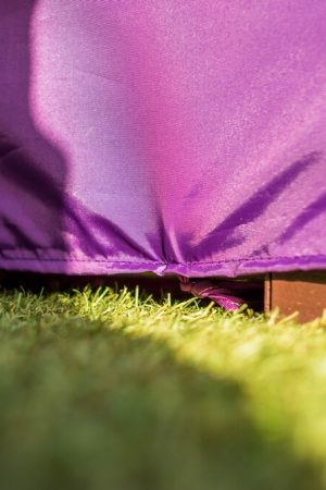 ткань чехла качели фиолет