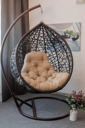 кресло кокон для дома Арт вуд