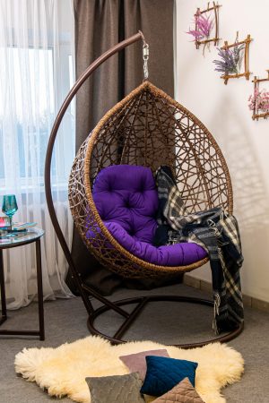 Цвет беж кресло кокон Арт вуд