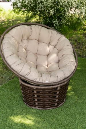 кресло плетёное для балкона