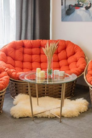 металеві меблі з штучного ротангу Фемелі Люкс