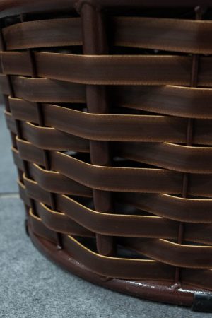 широкая лента искусственным ротангом