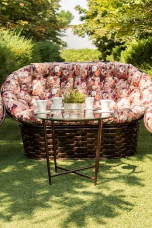 мебель для зоны отдыха в саду