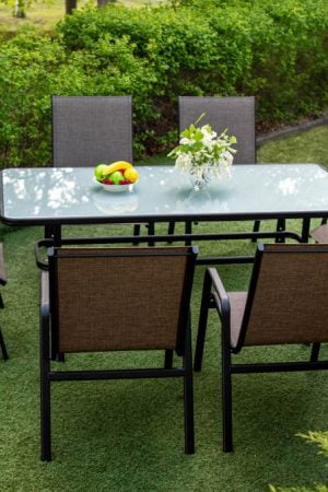 столовый комплект мебели Визаж для отдыха на улице