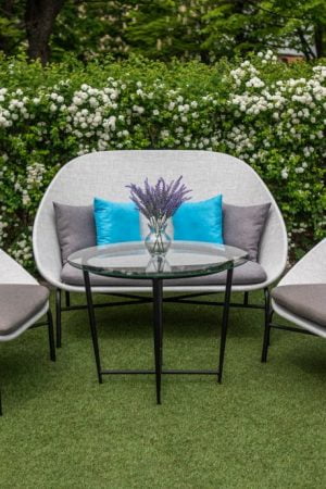 мебель из текстиленовой нити для улицы