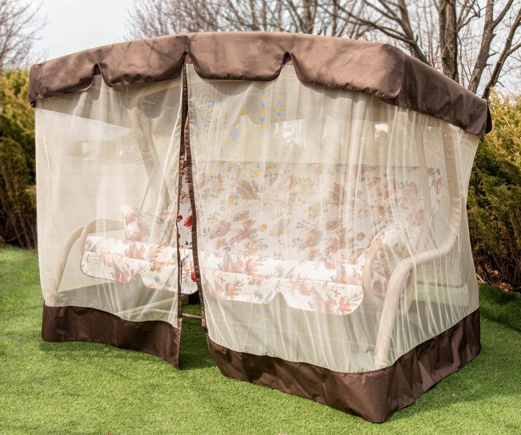 качели с защитой от мух