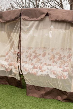 качели в сад из металла