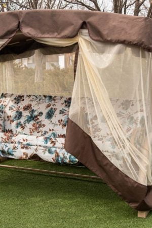 Садовые дачные качели из стали