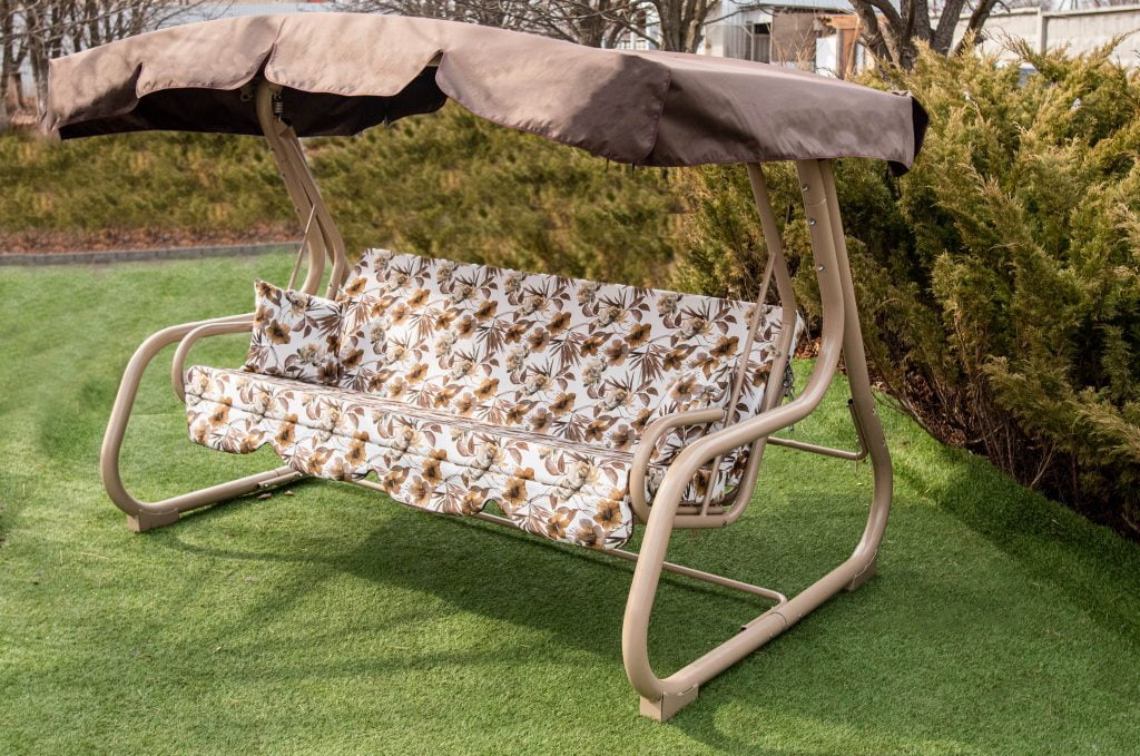 Качели из метала Таурус без сетки