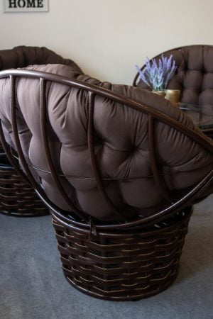 крісло кокон на підлогу папасан альфа