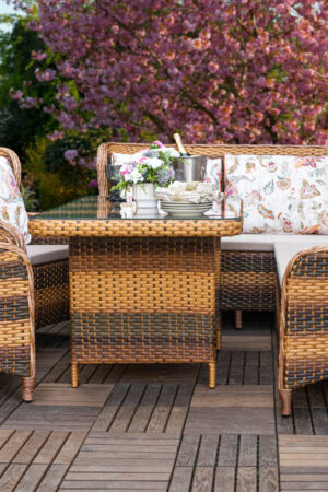 плетеная угловая мебель грегори меланж 2024