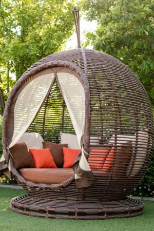 Бунгало садовое из ротанга