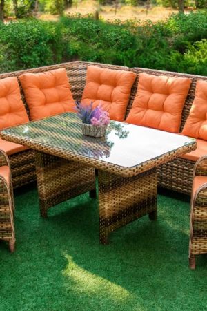 Мебель из искусственного ротанга Грегори Меланж