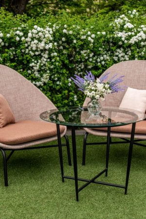 садовый декор мебель из текстилена