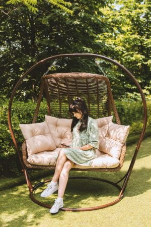 Двухместное подвесное кресло недорого