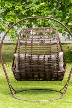 підвісні крісла гойдалки двомісні