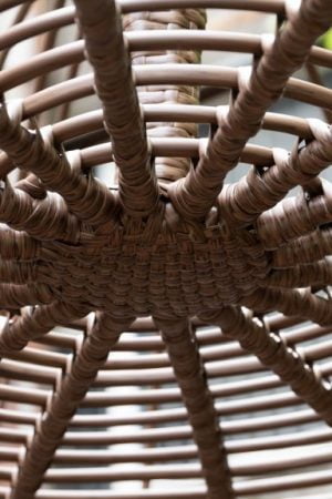 ротанг на мебели уличной