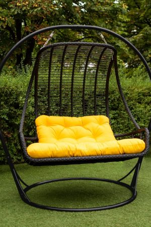 кресло двойное из искусственного ротанга