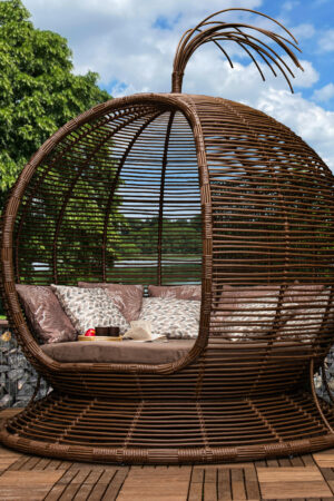 бунгало з штучного ротангу яблуко елегант