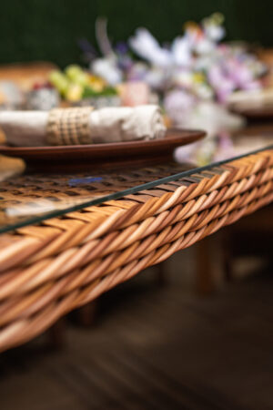 ротангове плетення меланж