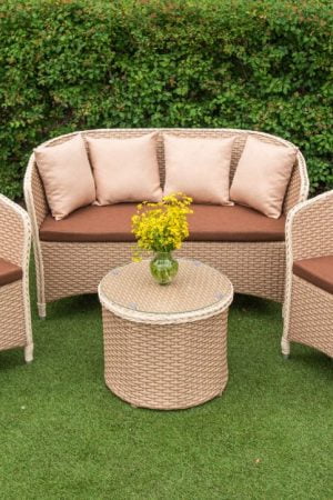 комплект мебели плетение эко ротанг