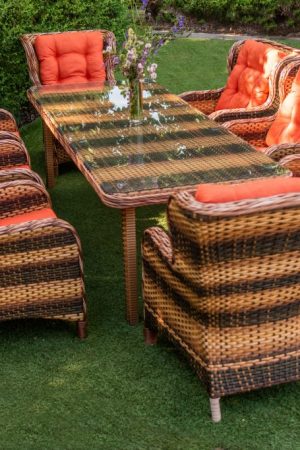 комплект мебели Мадейра двухцветный ротанг