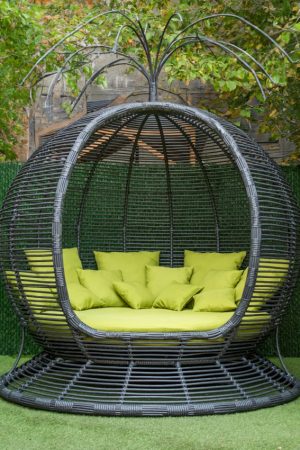 серое Бунгало беседка Элегант Биг Украинские Конструкции