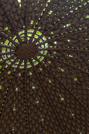 Бунгало ротанговое Элегант биг с закрытой крышей