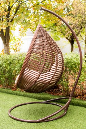 кресло круглое на стойке подвесное фабрики украинские конструкции