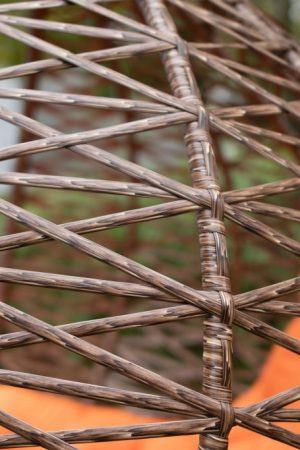 ротанговый кокон из ротанга подвесное кресло