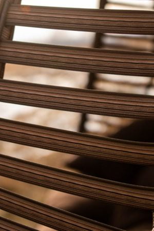 ротанг широкий на коконе кресле