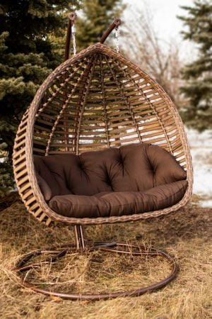 Кокон кресло Дабл Промо коричневый