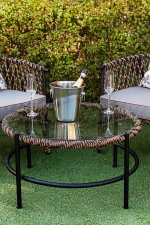 плетёные комплекты мебели для улицы и дома