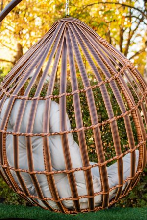 кресло кокон апельсин висячее