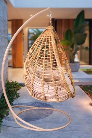 кресло кокон камелия капля новая линия