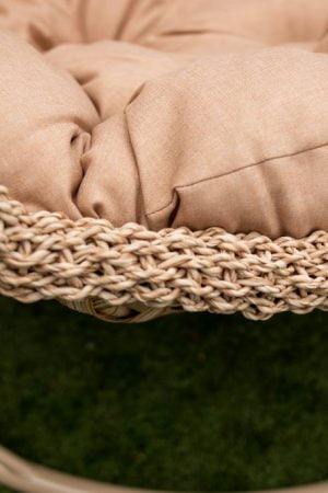 новое плетение на кресле коконе подвесном Галант люкс