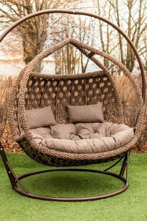 двухместное кресло кокон качели 2022 галант люкс