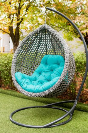 Кресло кокон Колибри с большим передним ободом