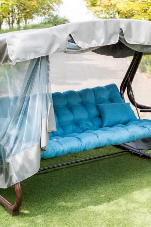 Садовые Качели Фелиция синего цвета