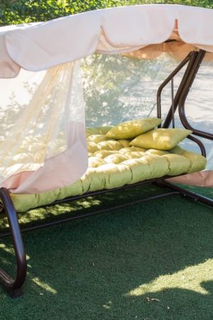 раскладные качели для сна на улице