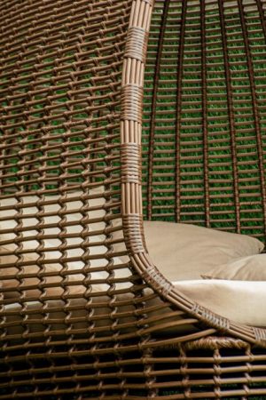 кровать садовая из ротанга лилея