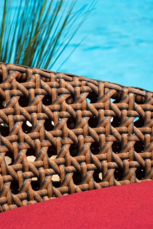 пляжный шезлонг из ртанга Эмма